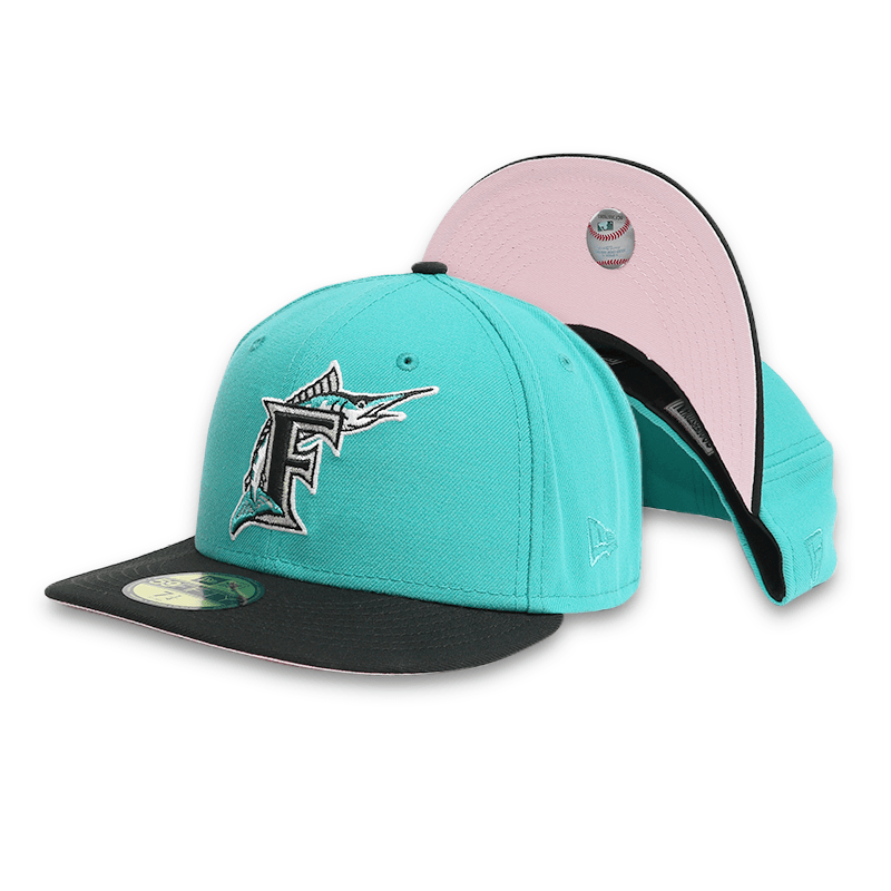 70586968] Florida Marlins 97 World Series Men's Fitted Hats – Lace