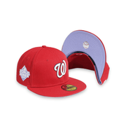 [60243517] Washington Nationals 19 WS "POP SWEAT" Red 59FIFTY Men's Fitted Hat