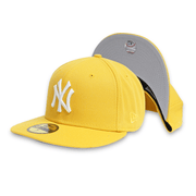 [70584846] New York Yankees 96' World Series Men's Gold Fitted Hats