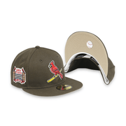 [70693442] St. Louis Cardinals  "Busch Stadium" Brown 59FIFTY Men's Fitted Hat