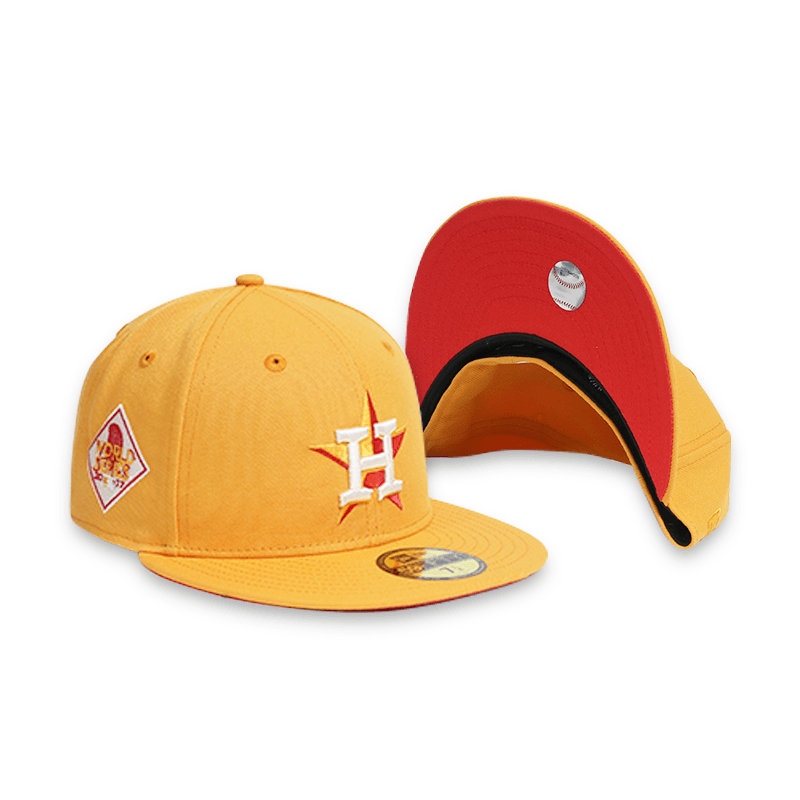 60243836] Houston Astros 17 WS STATE FRUIT Yellow 59FIFTY Men's Fitte –  Lace Up NYC