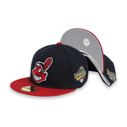 [70063983] Cleveland Indians 97 WS Navy 59FIFTY Men's Fitted Hat