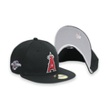 [70661330] Los Angeles Angels 02 WS Black 59FIFTY Men's Fitted Hat