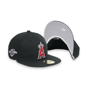 [70661330] Los Angeles Angels 02 WS Black 59FIFTY Men's Fitted Hat