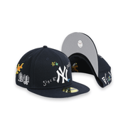 [60243726] New York Yankees "Scribble" Navy 59FIFTY Men's Fitted Hat