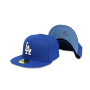 [70584834] New Era MLB LA Dodgers World Series 88' Patch Men's Fitted Hat