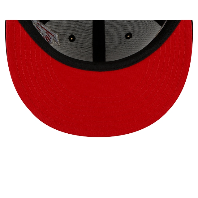 [60188510] Atlanta Falcons "Just Don" Black NFL 59FIFTY Men's Fitted Hat