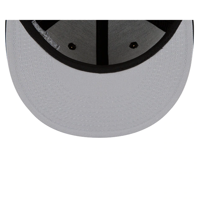 [60188515] Las Vegas Raiders "Just Don" Black NFL 59FIFTY Men's Fitted Hat