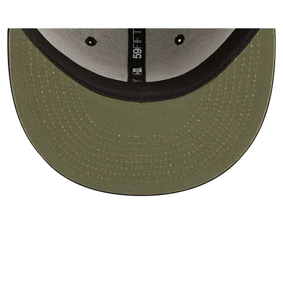 Chicago White Sox "Alpha Industry" Black 59FIFTY Men's Fitted Hat
