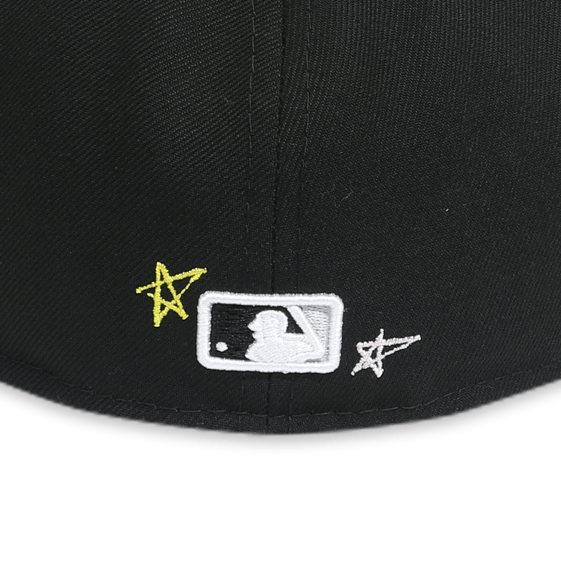 [60243719] Chicago White Sox "Scribble" Black 59FIFTY Mens Fitted Hat