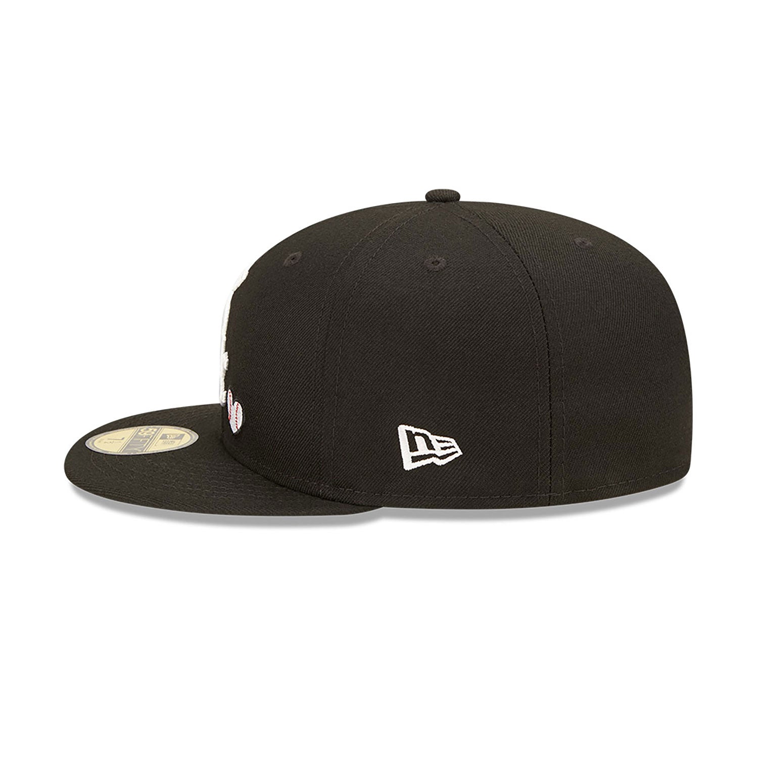 [60243674] Chicago White Sox 05 WS "Team Heart" Black 59FIFTY Mens Fitted Hat