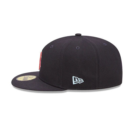 Boston Red Sox 07 World Series Cloud Under Navy 59FIFTY Mens Fitted Hat