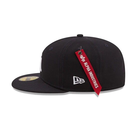 New York Yankees "Alpha Industry" Navy 59FIFTY Mens Fitted Hat