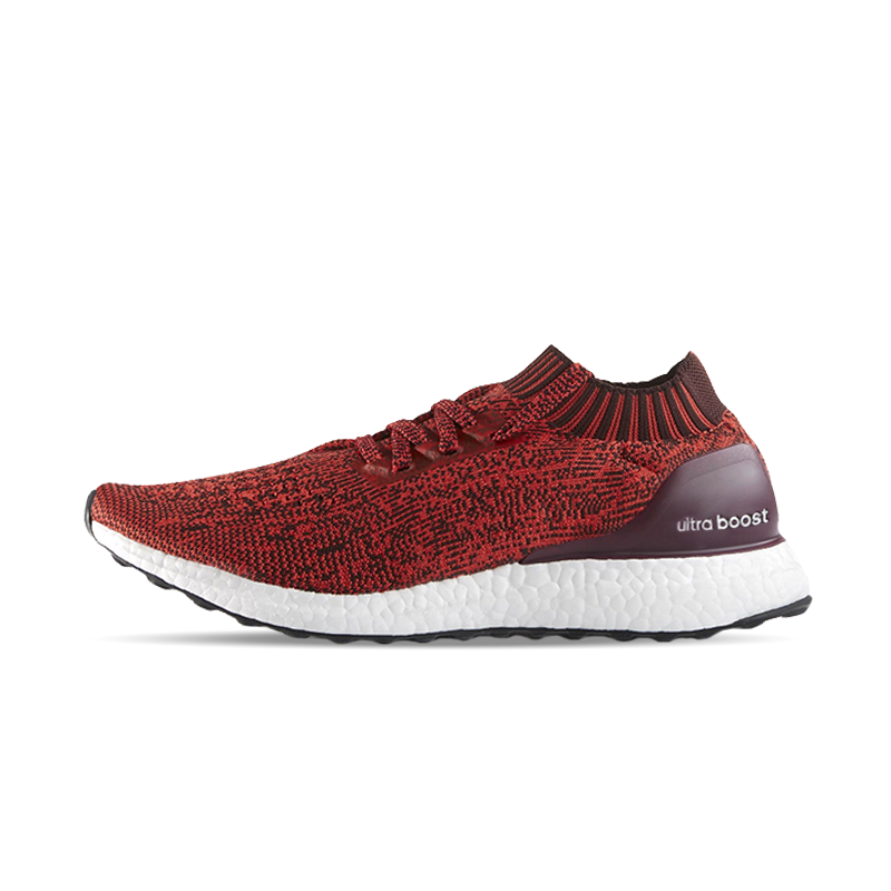 Adidas Ultraboost Uncaged Primeknit Men's Shoes - Dark Burgundy Lace Up NYC Adidas Ultraboost Uncaged Primeknit Men's Shoes - Dark Burgundy Lace Up NYC