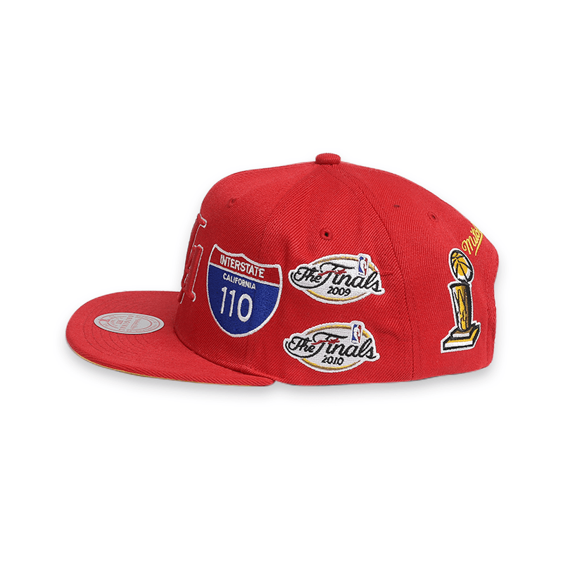[6HSSLR20154-LALRED1] Championship Patch Snapback