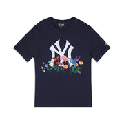 [13090877] New York Yankees "Blooming" Navy Men's T-Shirts