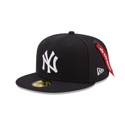 [60194101] New York Yankees "Alpha Industry" Navy 59FIFTY Mens Fitted Hat