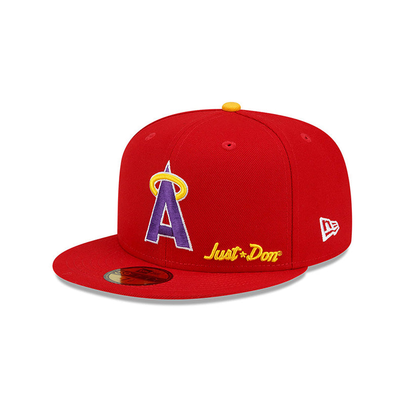 Los Angeles Angels '89 All-Star Game Red New Era X Just Don 59FIFTY Mens Fitted Hat