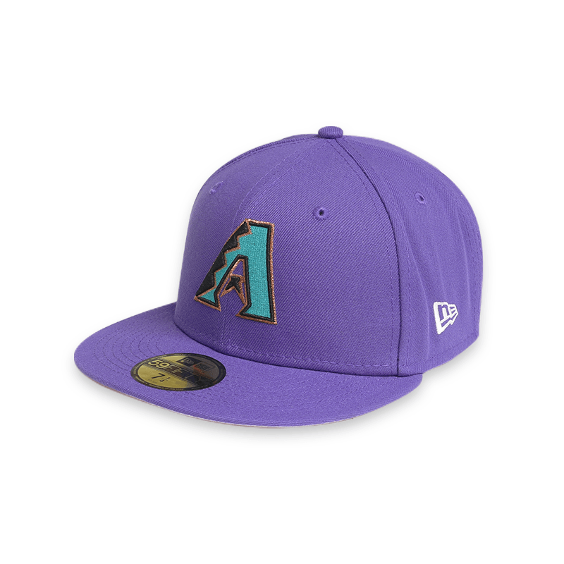 [60243528] Arizona Diamondbacks 01 WS "POP SWEAT" Purple 59FIFTY Men's Fitted Hat