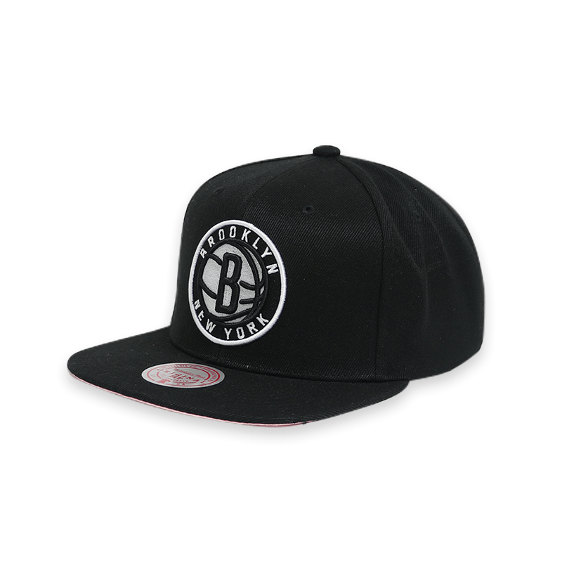 [6HSSSH21228-BNEBLCK] BROOKLYN NETS All Love Snapback
