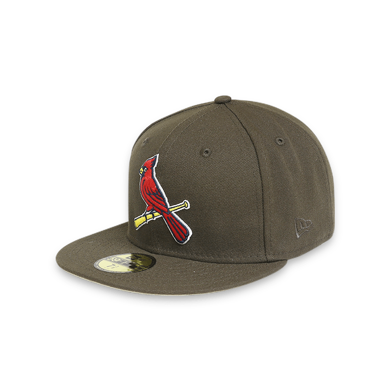 [70693442] St. Louis Cardinals  "Busch Stadium" Brown 59FIFTY Men's Fitted Hat