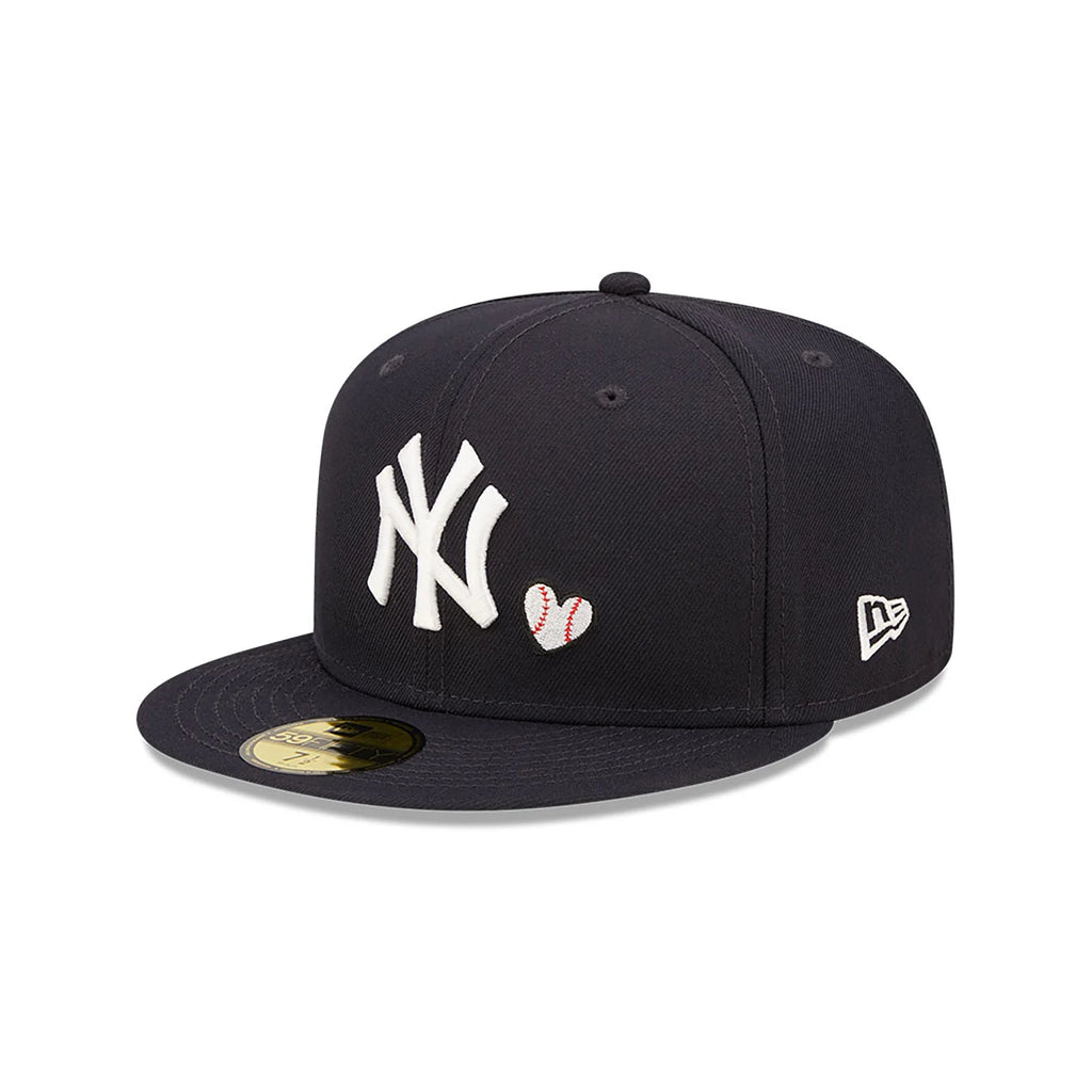 [60243662] New York Yankees 96 WS "Team Heart" Navy 59FIFTY Mens Fitted Hat