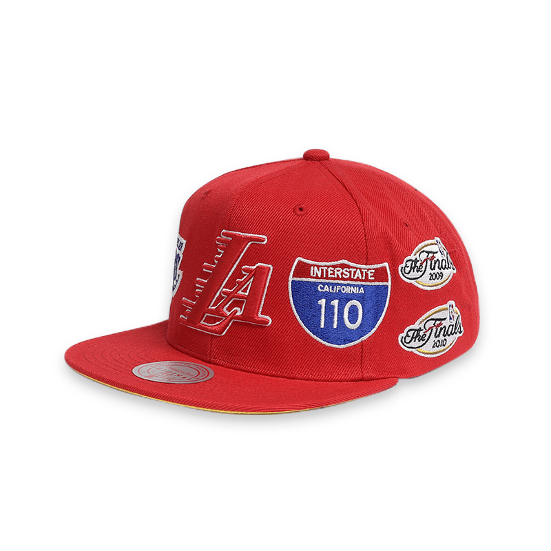 [6HSSLR20154-LALRED1] Championship Patch Snapback