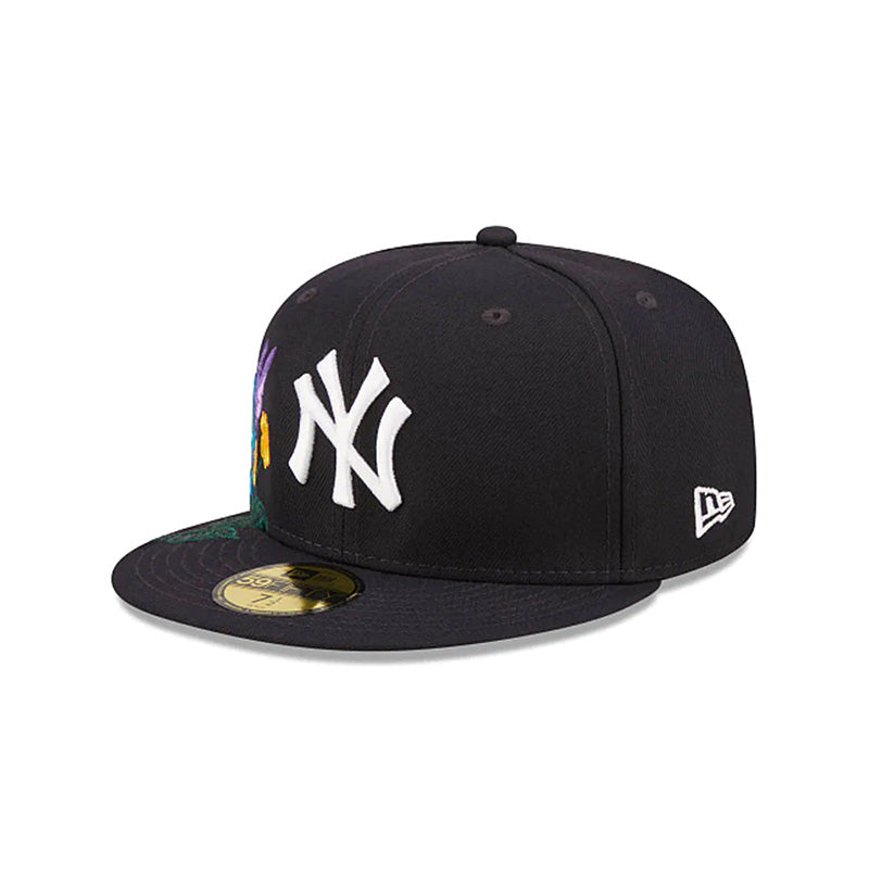 [60243454] New York Yankees "Blooming" Navy 59FIFTY Men's Fitted Hat