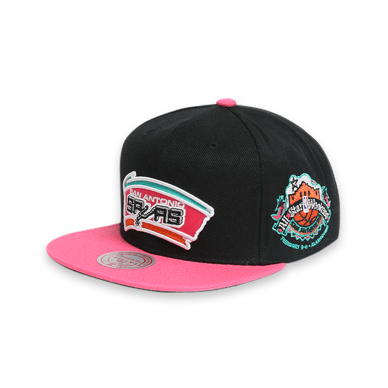 [6HSSMM20272-SASBKPK] San Antonio Spurs All Star Black Men's Snapback