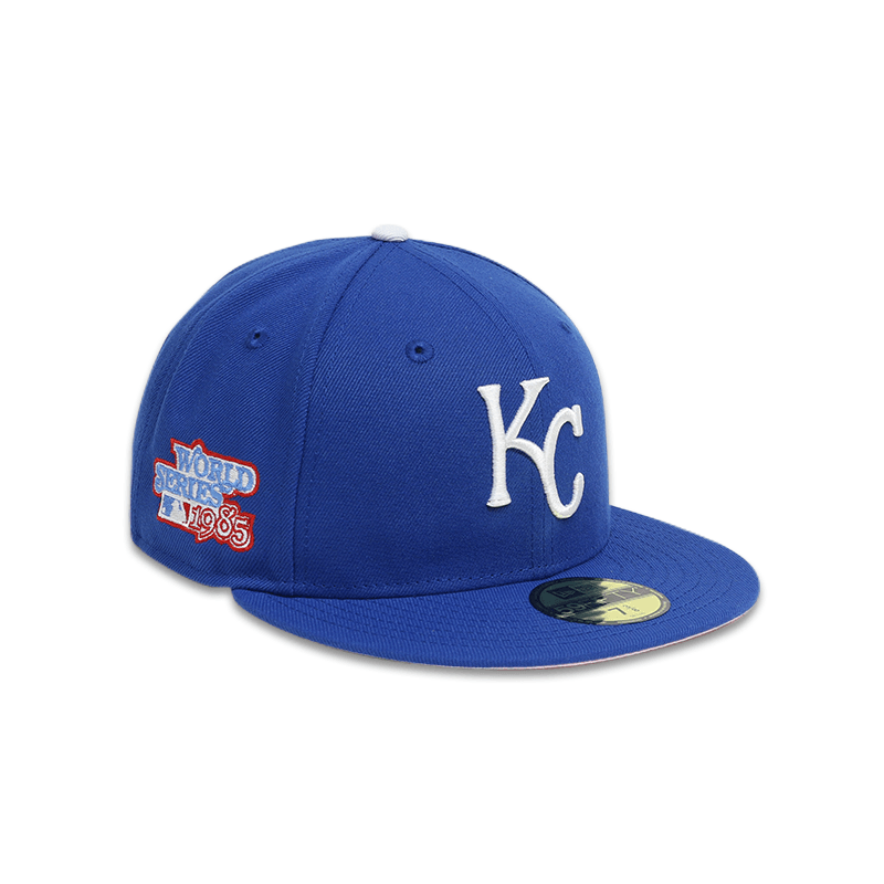 Men's Kansas City Royals Fanatics Branded Royal 1985 World Series Patch  Snapback Hat