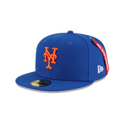 [60194098] New York Mets "Alpha Industry" Blue 59FIFTY Men's Fitted Hat