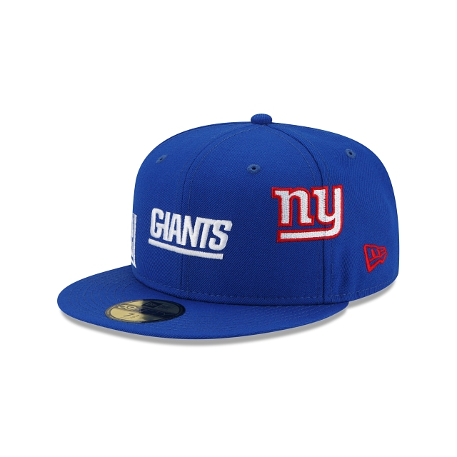60188517] New York Giants 'Just Don' Blue NFL 59FIFTY Men's Fitted Ha –  Lace Up NYC