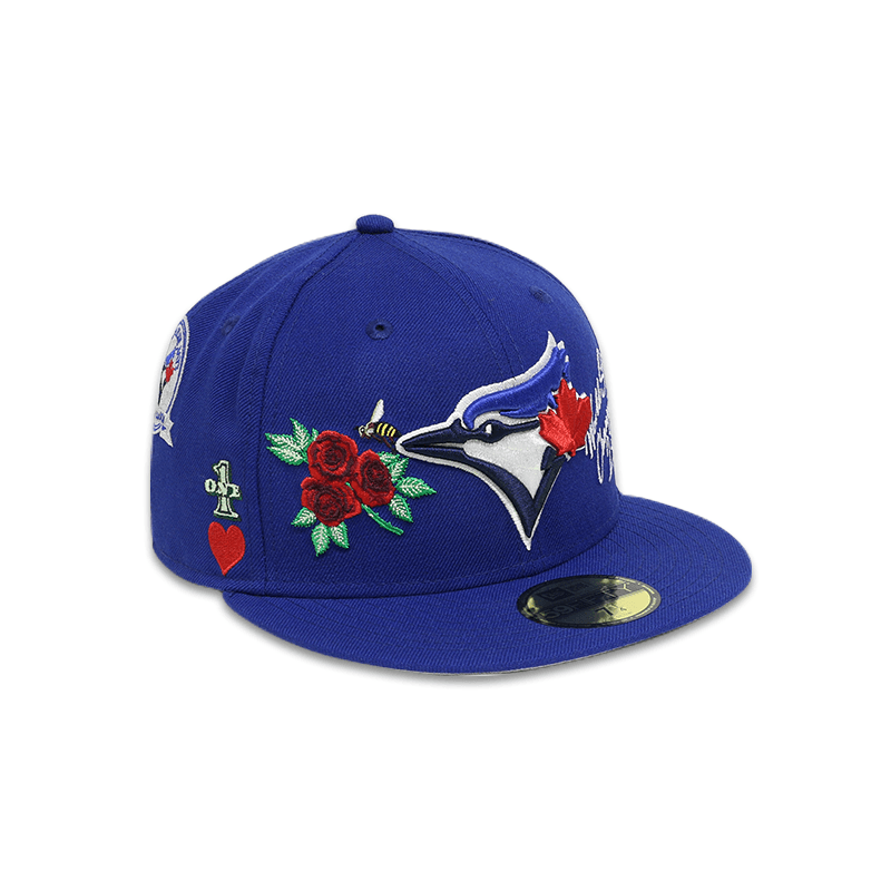 12731497] Toronto Blue Jays Icon Quickstrike Men's Fitted Hats