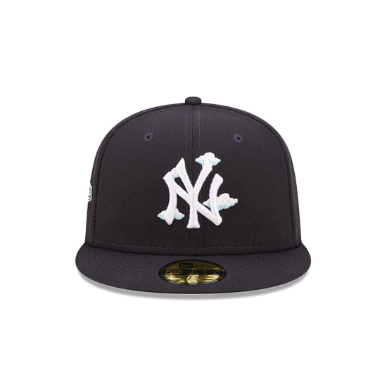 [60243849] New York Yankees 96 WS Comic Cloud Navy 59FIFTY Men's Fitted Hat