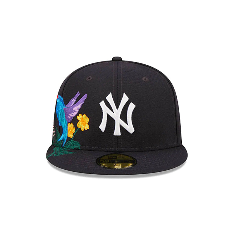 [60243454] New York Yankees "Blooming" Navy 59FIFTY Men's Fitted Hat