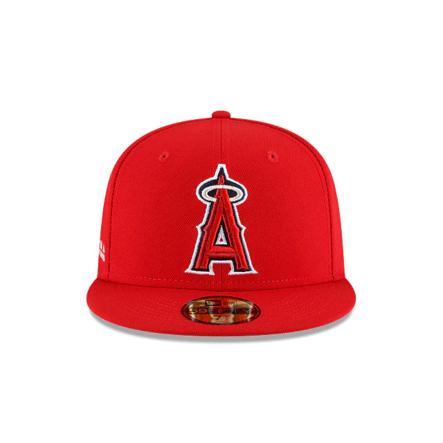 Los Angeles Angels "Alpha Industry" Red 59FIFTY Mens Fitted Hat
