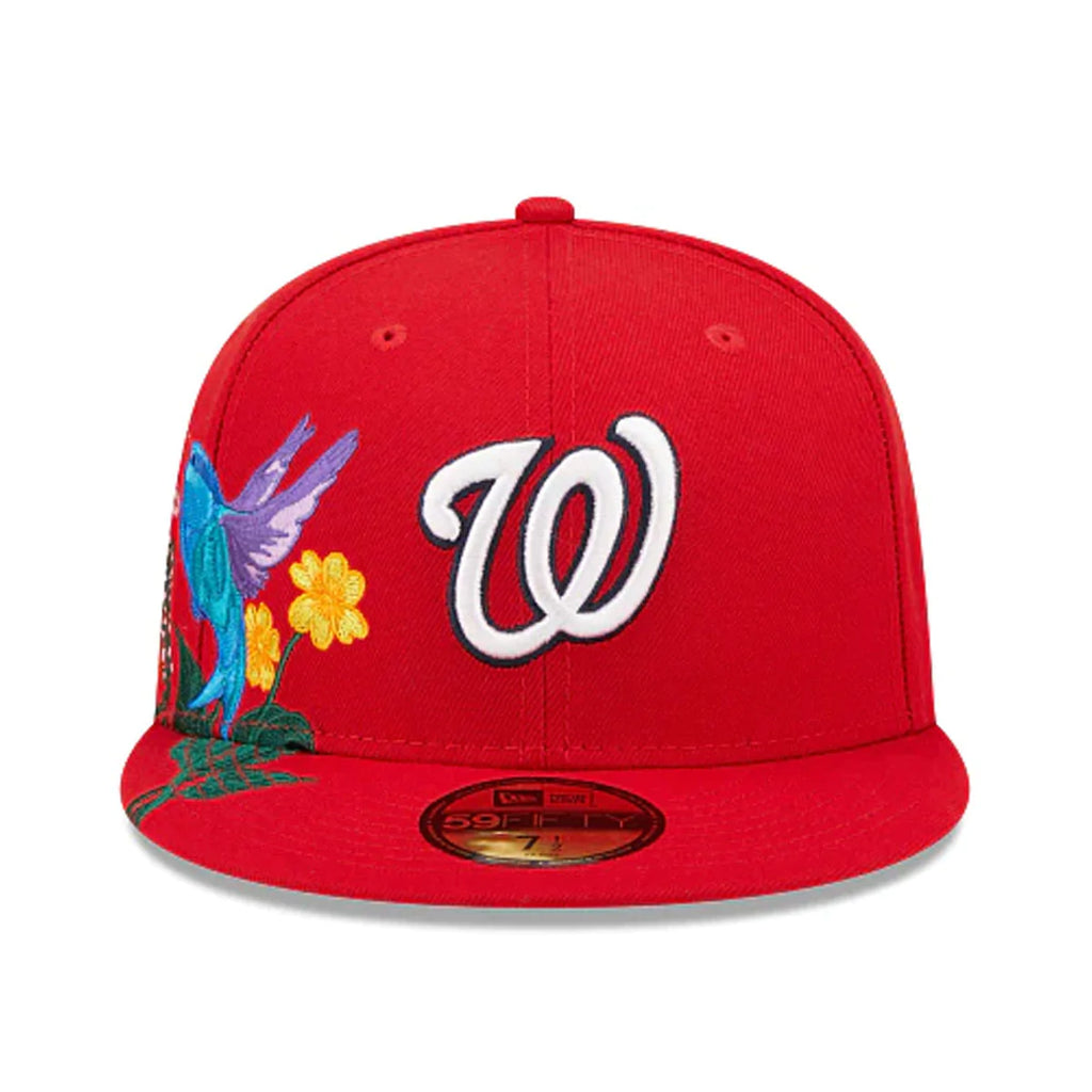 [60243431] Washington Nationals "Blooming" Red 59FIFTY Men's Fitted Hat