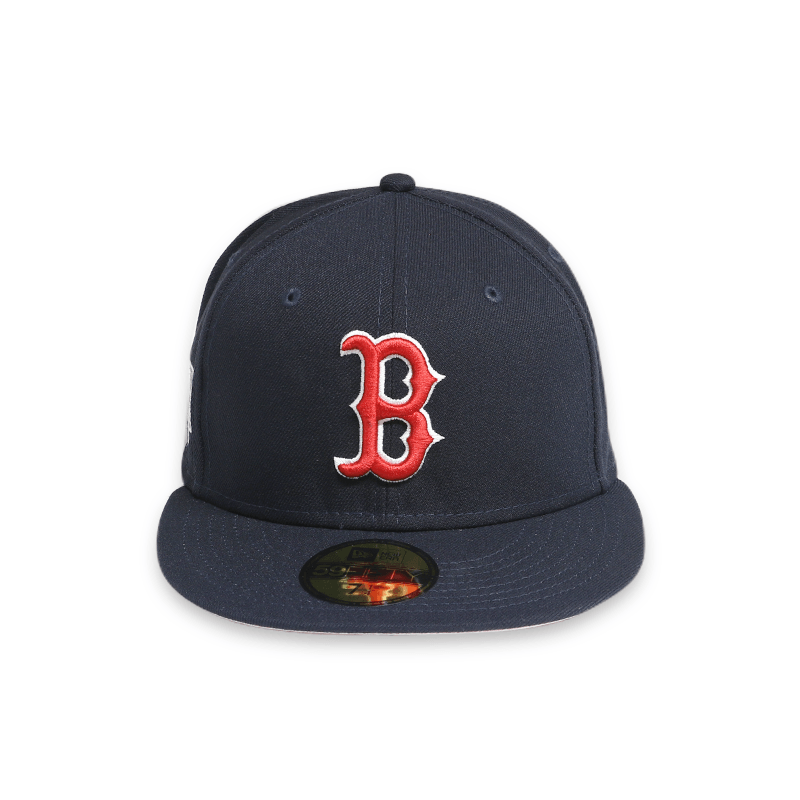 Boston Red Sox 04 World Series "POP SWEAT" Navy 59FIFTY Men's Fitted Hat