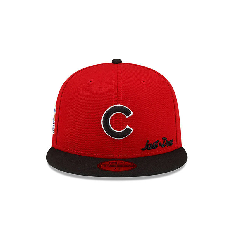 Chicago Cubs '90 All-Star Game Red New Era X Just Don 59FIFTY Mens Fitted Hat