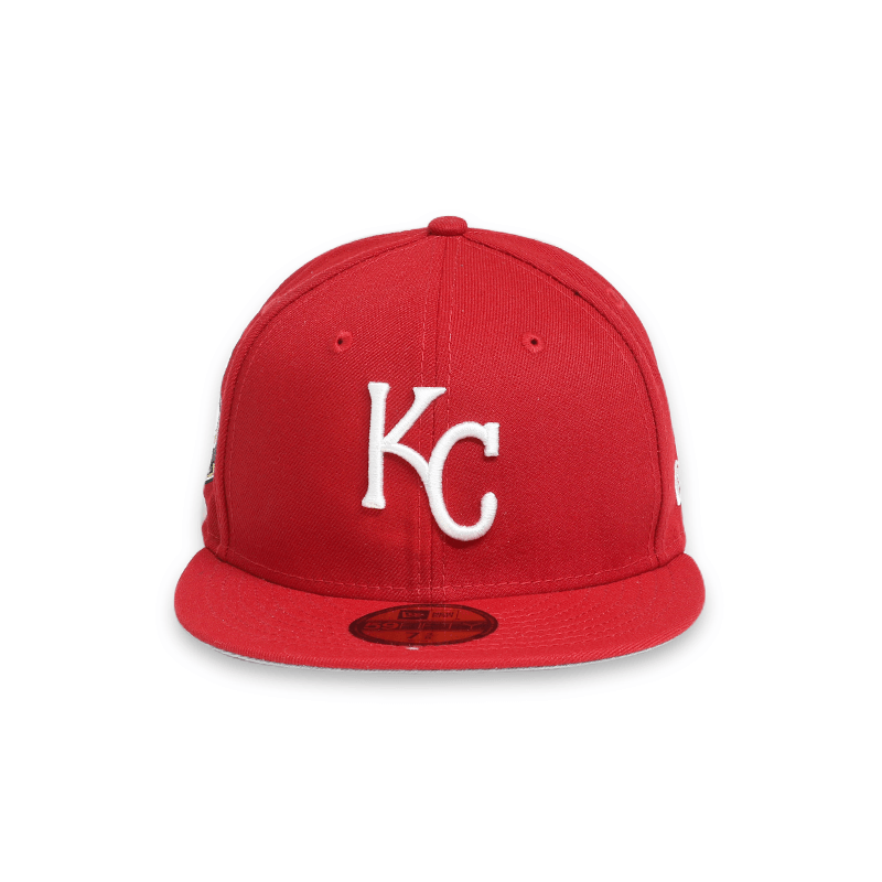 Kansas City Royals 50 Anniversary Red 59FIFTY Mens Fitted Hat
