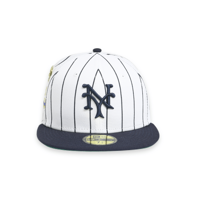 [60244530] New York Giants LOGO History '21 WS White 59FIFTY Men's Fitted Hat