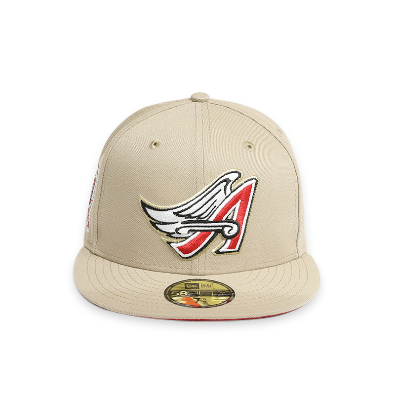 70699251] Los Angeles Angels 50th Anniversary Tan 59FIFTY Men's