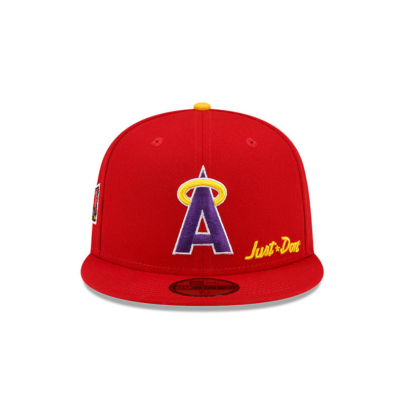 Los Angeles Angels '89 All-Star Game Red New Era X Just Don 59FIFTY Mens Fitted Hat