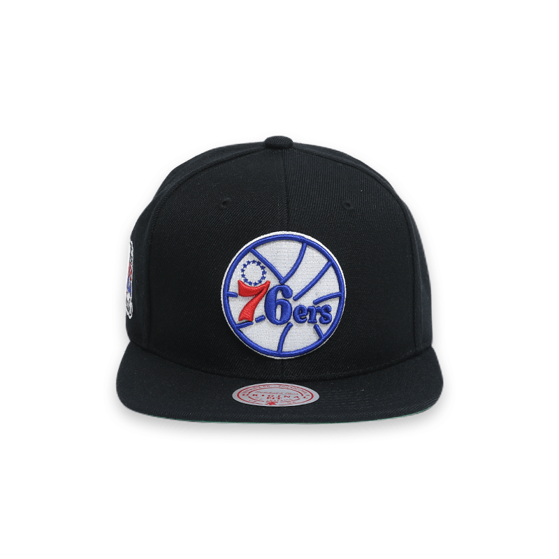 [HHSS2976-P76YYPPPBLC] Philadelphia 76ers NBA Final Black Mens Snapback