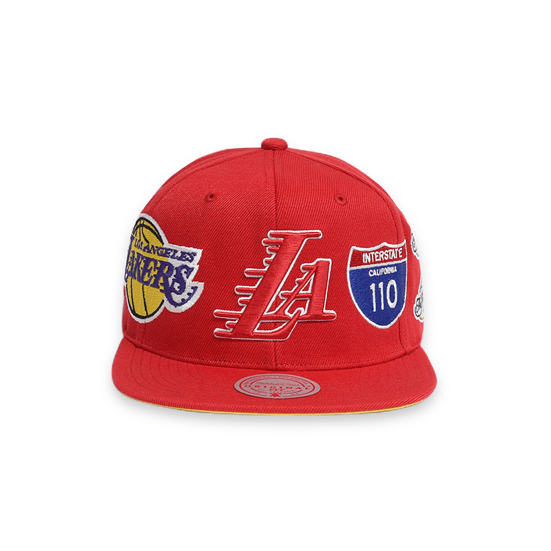 [6HSSLR20154-LALRED1] Championship Patch Snapback