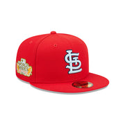 [60243780] St. Louis Cardinals 11 WS Cloud Under Red 59FIFTY Mens Fitted Hat