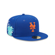 [60243754] New York Mets "Cloud Icon" Blue 59FIFTY Mens Fitted Hat