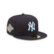 [60243782] New York Yankees 96 WS Cloud Under Navy 59FIFTY Mens Fitted Hat