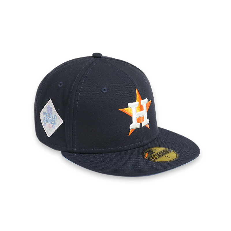 [60243506] Houston Astros 17 WS "POP SWEAT" Navy 59FIFTY Men's Fitted Hat