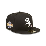 [60243674] Chicago White Sox 05 WS "Team Heart" Black 59FIFTY Mens Fitted Hat